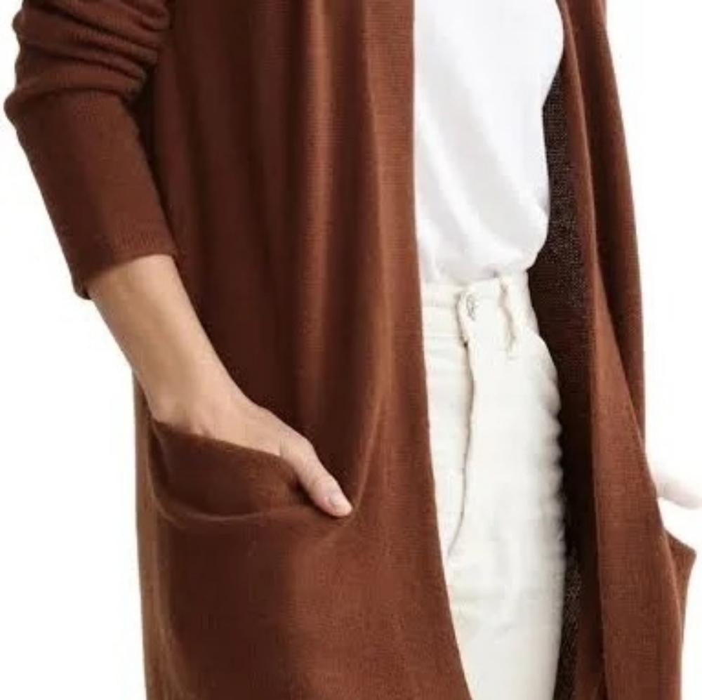 Jenni Kayne Cashmere Cardigan Sweater Coat - Picture 3 of 11